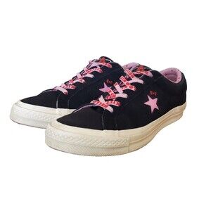 Converse One Star OX Hello Kitty Black with Pink Sneakers (SIZE Womens 9 Mens 7)